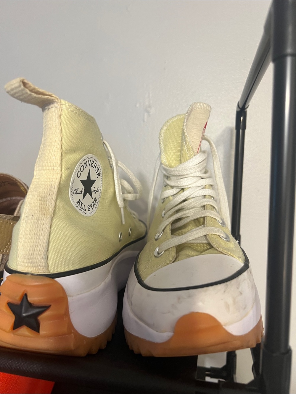 Converse Chuck Taylor All Star Run Star Hike platform high-tops Size 8